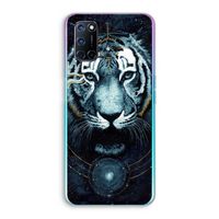 Darkness Tiger: Oppo A72 Transparant Hoesje