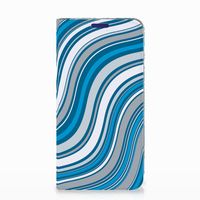 Samsung Galaxy S10e Hoesje met Magneet Waves Blue