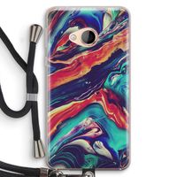 Chameleon Sun: HTC U Play Transparant Hoesje met koord