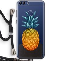 Grote ananas: Huawei P Smart (2018) Transparant Hoesje met koord