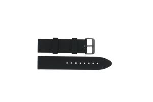 Horlogeband Guess W1055G1 / Atlas Silicoon Zwart 22mm