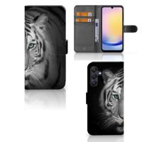Samsung Galaxy A25 | Telefoonhoesje | Met pasjeshouder | Tijger
