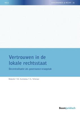 Vertrouwen in de lokale rechtsstaat (Paperback)