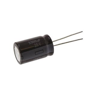 Panasonic EEUFR1E332 Elektrolytische condensator Radiaal bedraad 7.5 mm 3300 µF 25 V/DC 20 % (Ø x h) 16 mm x 25 mm 1 stuk(s)