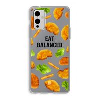 Eat Balanced: OnePlus 9 Transparant Hoesje