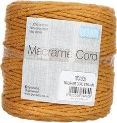 Trimits Macramé Cord Cotton 87m x 4mm 07 Ochre