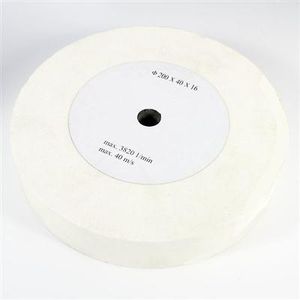 Scheppach Slijpschijf Ø200x40mm K100 wit