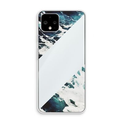 Golven: Pixel 4 Transparant Hoesje