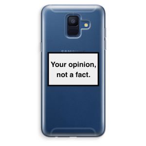 Your opinion: Samsung Galaxy A6 (2018) Transparant Hoesje