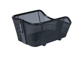 Basil cento tech fiber wsl - fietsmand - achterop - solid zwart