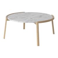Bolia Mix Salontafel Large - Wit / Marmer - Witgepigmenteerd Geolied Eiken