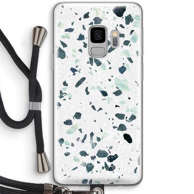 Terrazzo N°2: Samsung Galaxy S9 Transparant Hoesje met koord