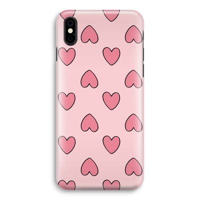 Ondersteboven verliefd: iPhone Xs Volledig Geprint Hoesje