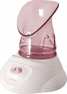 Carmen Facial Sauna gezichts sauna Roze, Doorschijnend, Wit