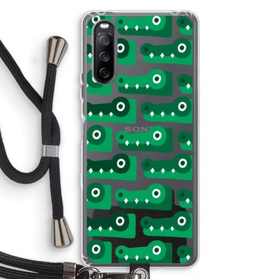 Crocs: Sony Sony Xperia 10 III Transparant Hoesje met koord