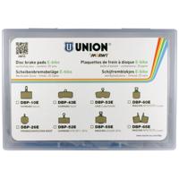 UNION schijfremblokset dbp-65e e-bike organisch/kevlar (25pr)
