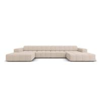 Cosmopolitan Design Chicago U-bank - Chenille - Lichtbeige