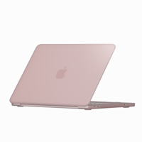 Lunso MacBook Neo cover hoes - case - Mat Blush
