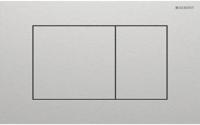 Geberit Sigma 40 bedieningspaneel square geborsteld RVS voor Sigma reservoirs 8cm (UP720) en 12cm (UP320)
