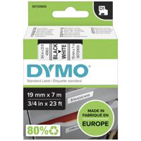 Labeltape DYMO D1 45803 Tapekleur: Wit Tekstkleur:Zwart 19 mm 7 m