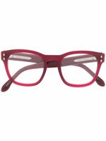 Isabel Marant Eyewear lunettes de vue à monture carrée - Rouge - thumbnail