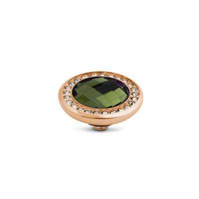 Melano Vivid Crystal CZ Steentje Olive Rosé