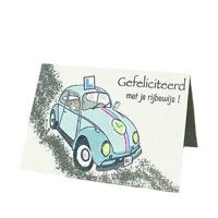 'Aardkaart 'Gefeliciteerd met je rijbewijs!'' kopen? | FOR YOU GIFTS