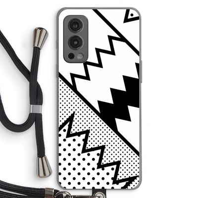 Pop Art #5: OnePlus Nord 2 5G Transparant Hoesje met koord