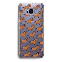 Pony: Samsung Galaxy S8 Plus Transparant Hoesje