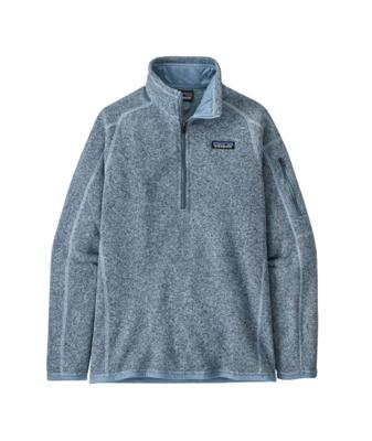Patagonia Better Sweater 1/4 Zip Fleece Dames Steam Blue XS