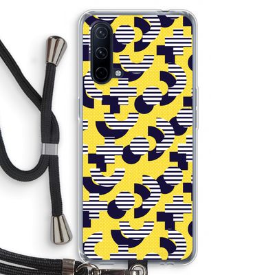 8-bit N°3: OnePlus Nord CE 5G Transparant Hoesje met koord