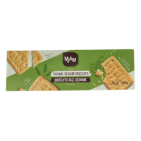 Mjam Biscuits tarwe sesam bio 150 Gram