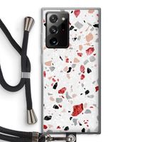 Terrazzo N°12: Samsung Galaxy Note 20 Ultra / Note 20 Ultra 5G Transparant Hoesje met koord