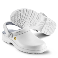 SIKA Fusion Clog ESD m. hielriempje OB SRC - 19467 Wit | Wit | Maat 45 - 5703617108170