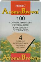 Filtropa Aroma Brown - koffiefilters maat 4 - 100 stuks