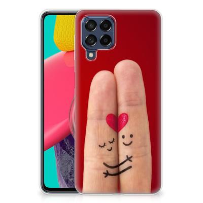 Samsung Galaxy M53 | Sillicone Back Cover | Liefde - Origineel Romantisch Cadeau