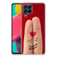 Samsung Galaxy M53 | Sillicone Back Cover | Liefde - Origineel Romantisch Cadeau