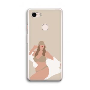 One of a kind: Google Pixel 3 Transparant Hoesje