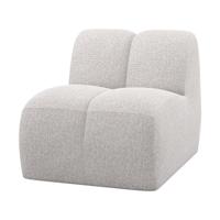 Woood Mojo 1-zits bank bouclé Ecru Melange