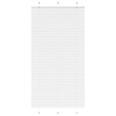 Pliss rolgordijn 110x200 cm stofbreedte 109,4cm polyester wit
