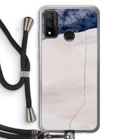 Stone White: Huawei P Smart (2020) Transparant Hoesje met koord