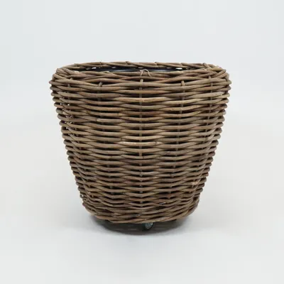 Drypot op wielen d83h70cm grijs