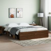 Bedframe bruin eikenkleur 140x200 cm
