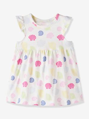 Jurk van jersey voor meisjes met print en mouwen met ruches NAME IT meerkleurig