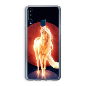 Last Unicorn: Samsung Galaxy A20s Transparant Hoesje