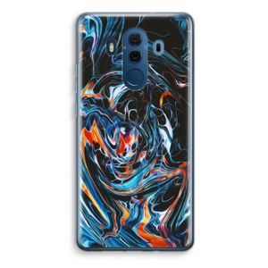 Black Unicorn: Huawei Mate 10 Pro Transparant Hoesje