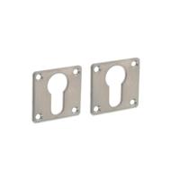 Intersteel Set van 2 cilinderrozettenTira vierkant RVS 2mm - 0035.341987 Intersteel Set van 2 cilinderrozettenTira vierkant RVS 2mm - 0035.341987