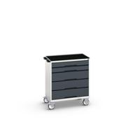 Bott Verso Mobiele Kast | 800x550x965mm | 5 Laden | Top Tray | RAL 7016 - 16927002.19