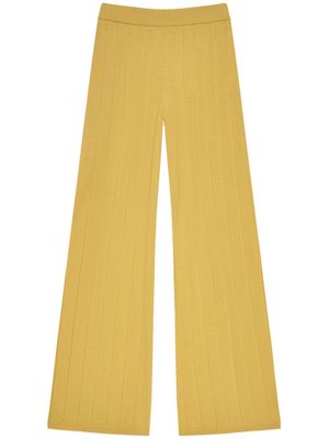 12 STOREEZ High waist broek - Geel