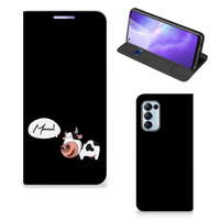 OPPO Find X3 Lite Magnet Case Cow - thumbnail